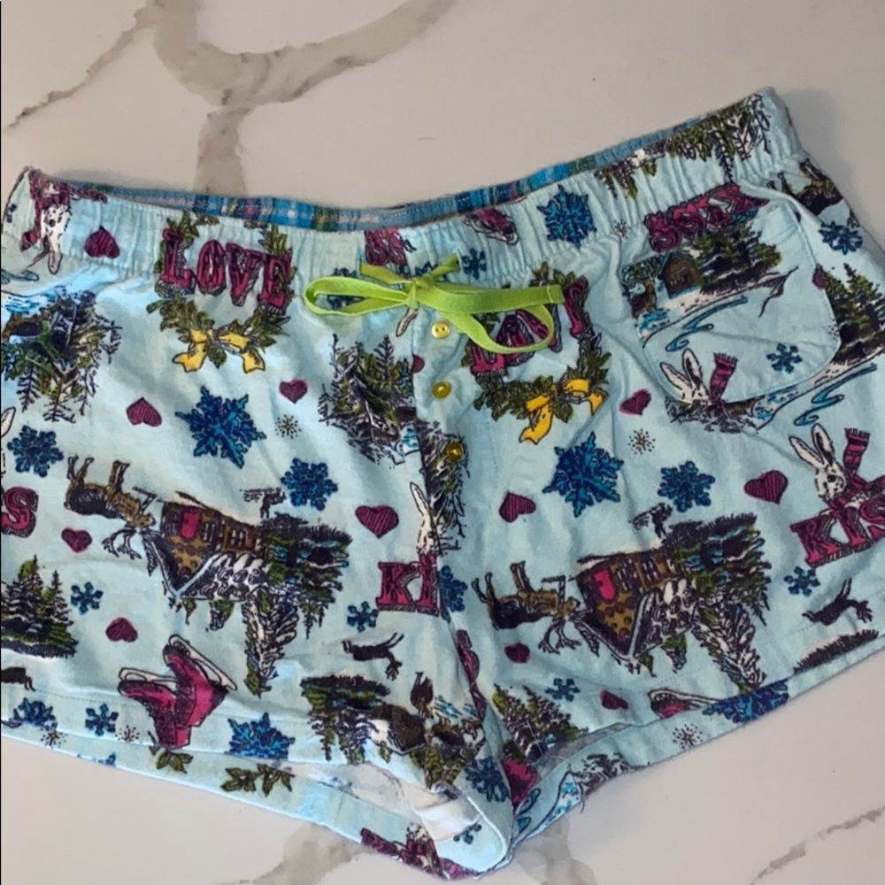 shorts size Medium flannel